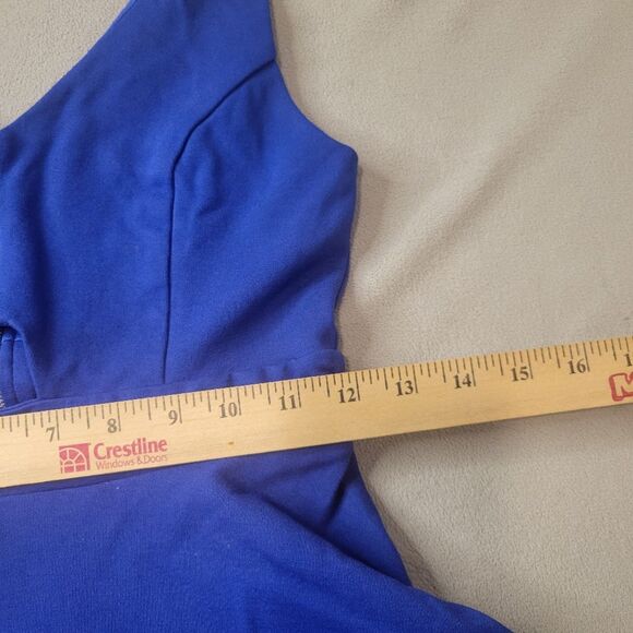 Altar'd State Blue Skater Mini Dress Size Small - Picture 6 of 9